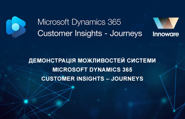 Демонстрація можливостей системи Microsoft Dynamics 365 Customer Insights – Journeys